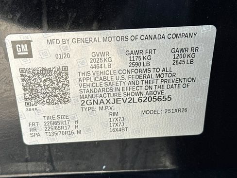 Used 2020 Chevrolet Equinox LT image 36