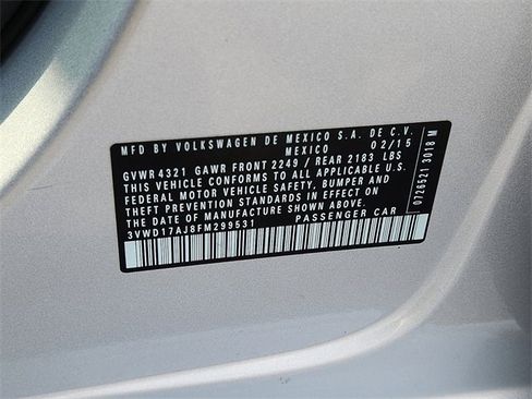 Used 2015 Volkswagen Jetta SE image 14