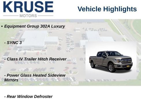 Used 2018 Ford F150 XLT w/ Equipment Group 302A Luxury AWD/4WD image 4