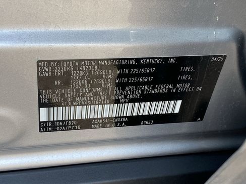 Certified 2025 Toyota RAV4 LE image 15