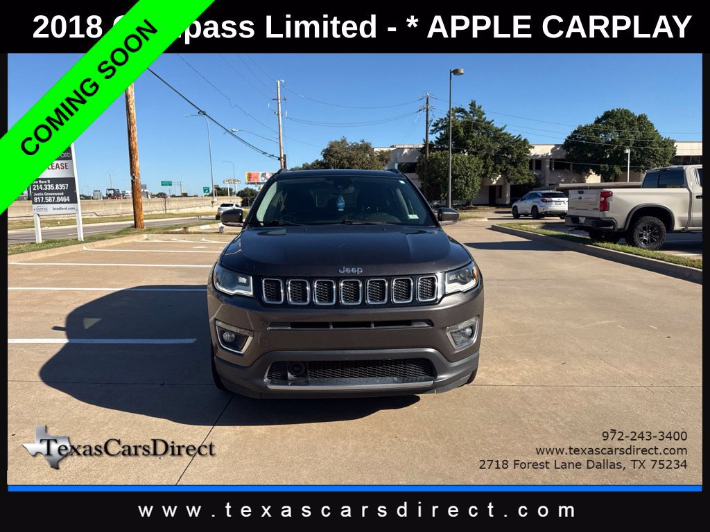 Used 2018 Jeep Compass Limited w/ Navigation Group FWD image 2
