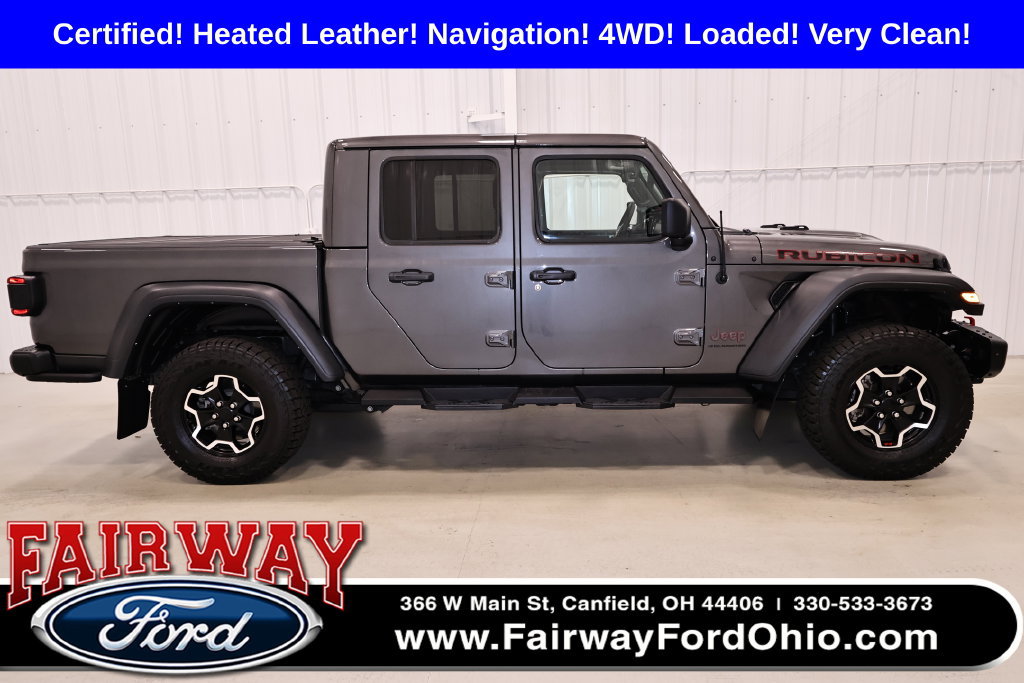 Used 2023 Jeep Gladiator Rubicon w/ LED Lighting Group AWD/4WD image 1