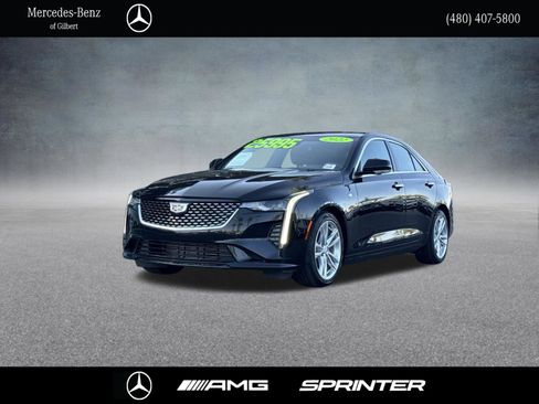 Used 2022 Cadillac CT4 Luxury w/ Sun And Sound Package RWD image 1