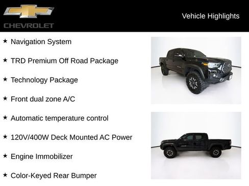 Used 2022 Toyota Tacoma TRD Off-Road w/ TRD Premium Off Road Package image 5