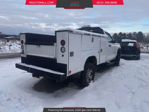 Used 2015 GMC Sierra 2500 4x4 Regular Cab w/ Snow Plow Prep Package image 3