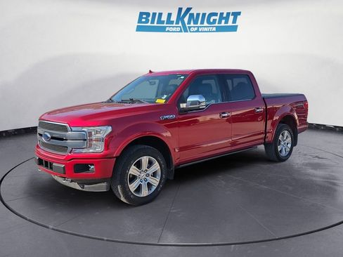 Used 2020 Ford F150 Platinum w/ Technology Package AWD/4WD image 1