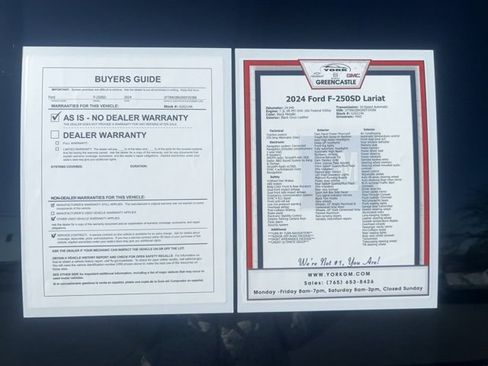 Used 2024 Ford F250 Lariat w/ Lariat Ultimate Package image 12