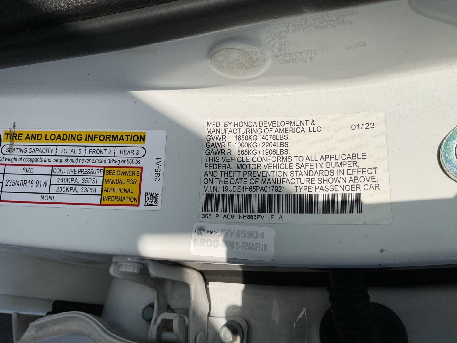 Used 2023 Acura Integra A-Spec w/ Technology Package FWD image 25