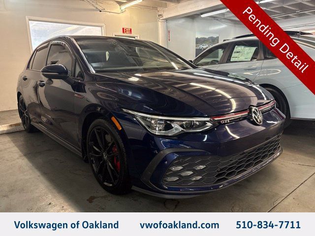 Used 2022 Volkswagen GTI SE w/ Black Wheel Package FWD image 1