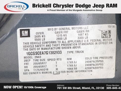 Used 2016 Chevrolet Colorado LT w/ LT Convenience Package image 30