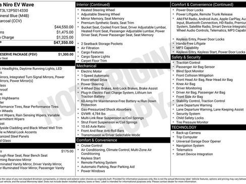 Used 2023 Kia Niro Wave w/ Wave Preserve Package image 17