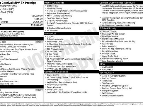 New 2026 Kia Carnival SX Prestige image 5