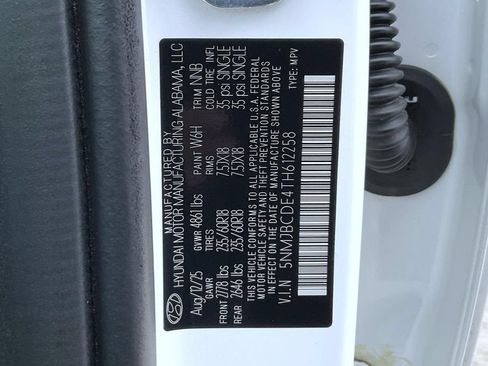 Certified 2026 Hyundai Tucson SEL AWD/4WD image 26