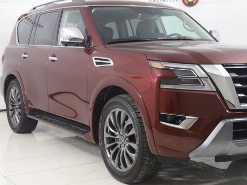 Used 2024 Nissan Armada Platinum w/ Captain's Chairs Package image 47