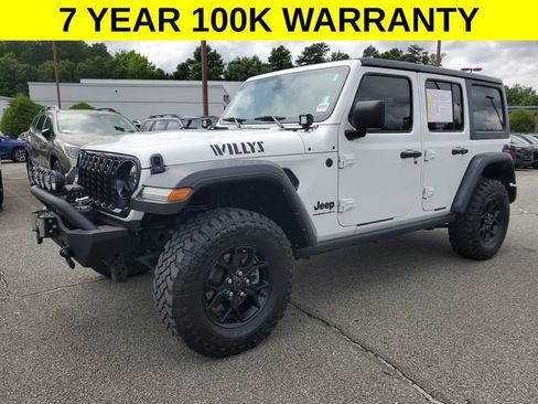 Certified 2024 Jeep Wrangler Unlimited Sport AWD/4WD image 4