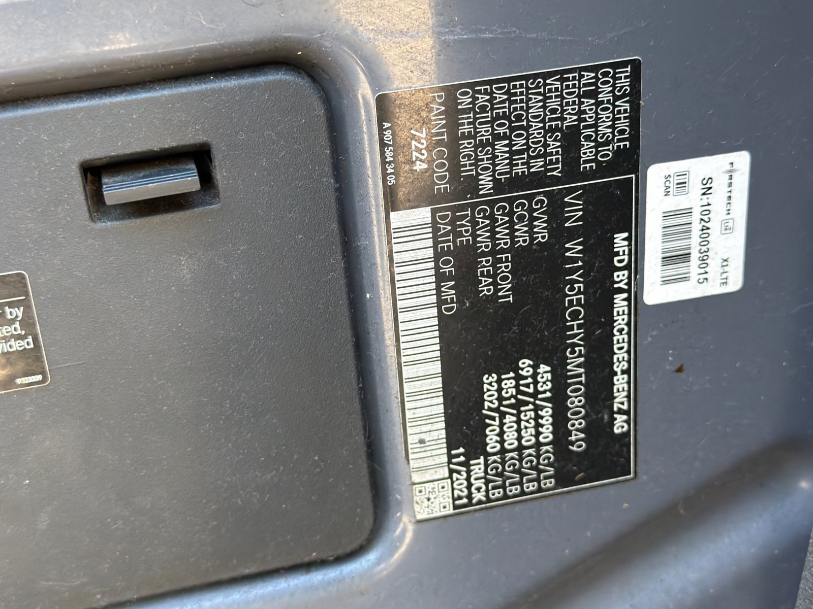 Used 2021 Mercedes-Benz Sprinter 3500 image 19