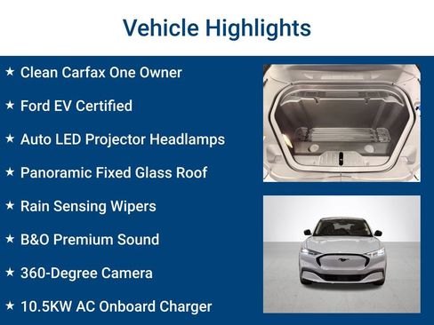 Certified 2023 Ford Mustang Mach-E Premium AWD/4WD image 3