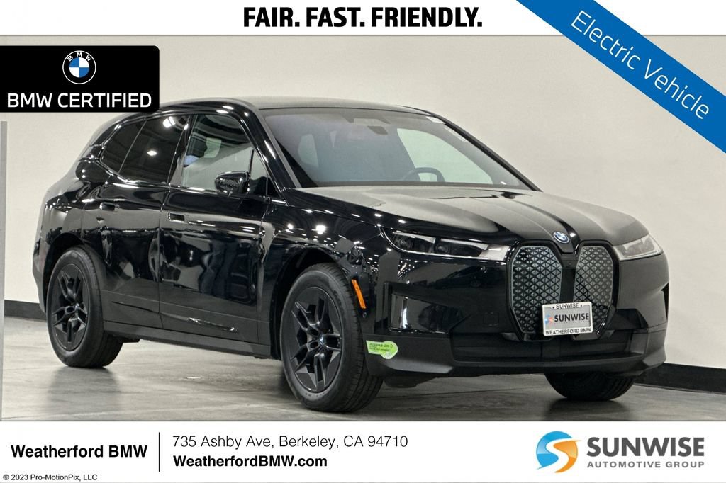 Certified 2024 BMW iX xDrive50 AWD/4WD image 1