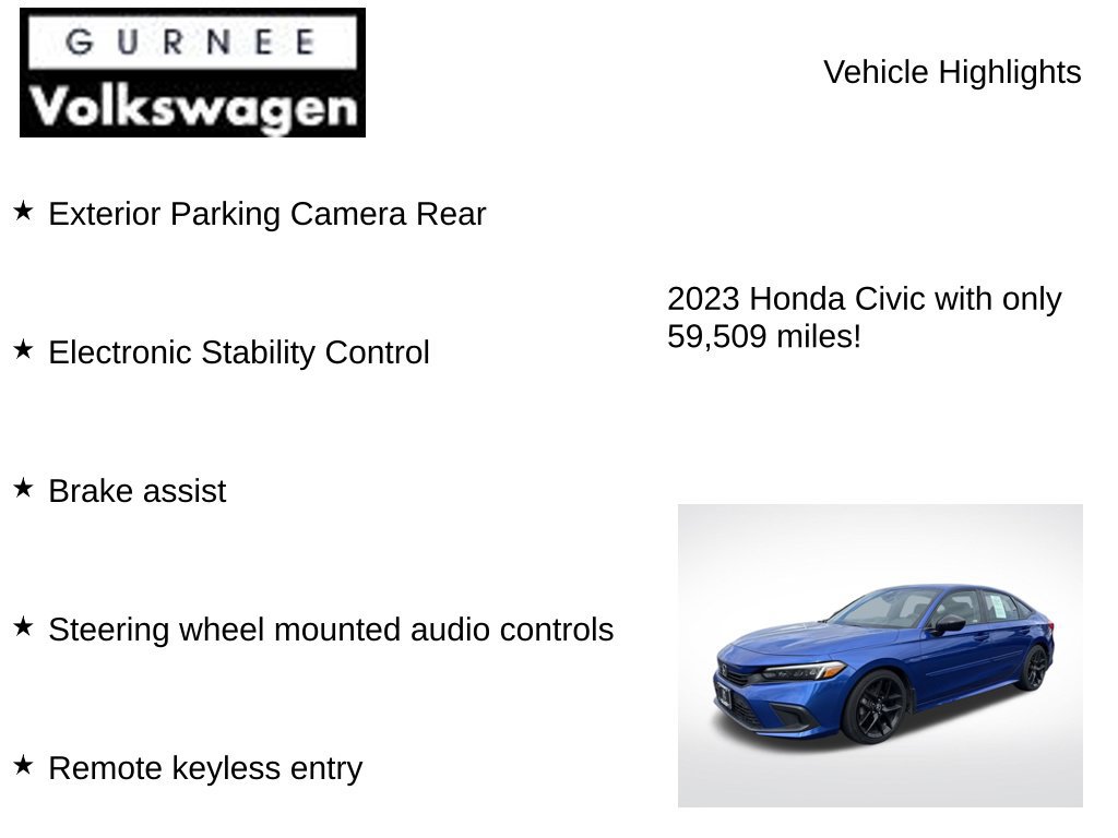 Used 2023 Honda Civic Sport image 7