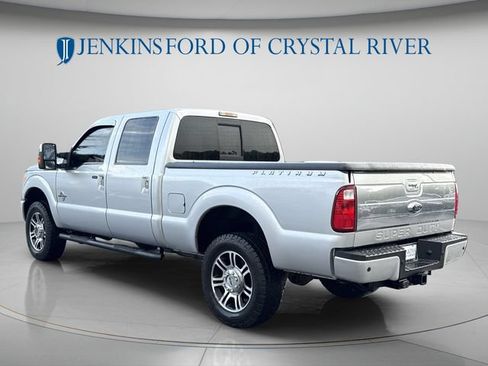 Used 2014 Ford F350 Platinum w/ Snow Plow Prep Package AWD/4WD image 7