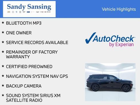 Certified 2025 Jeep Grand Cherokee L Limited w/ Luxury Tech Group II AWD/4WD image 7