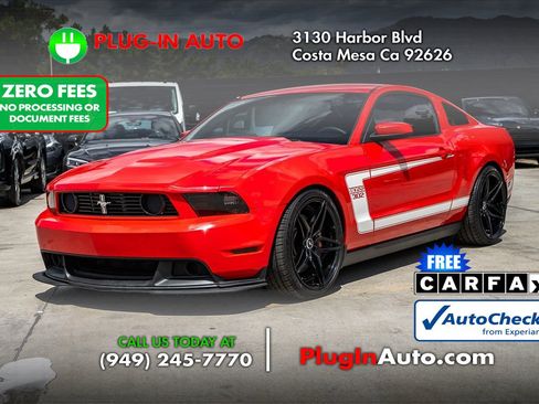 Used 2012 Ford Mustang Boss 302 w/ Boss 302 Accessory Pkg RWD image 1