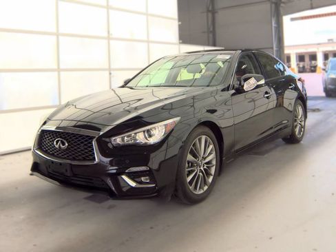 Certified 2023 INFINITI Q50 Luxe w/ Cargo Package AWD/4WD image 1