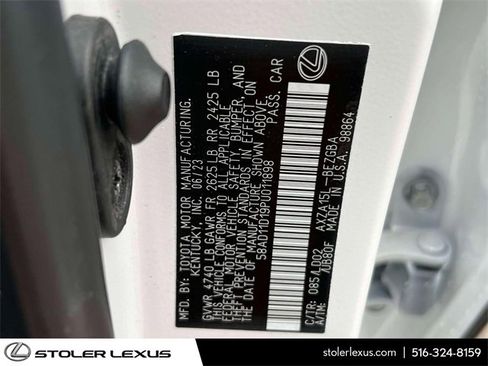 Used 2023 Lexus ES 250 w/ Premium Package image 24