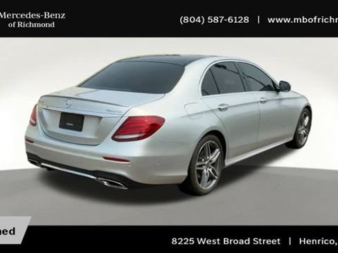 Certified 2020 Mercedes-Benz E 350 4MATIC Sedan image 2