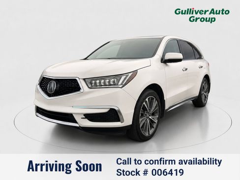 Used 2019 Acura MDX w/ Tech & Entertainment Pkg FWD image 1
