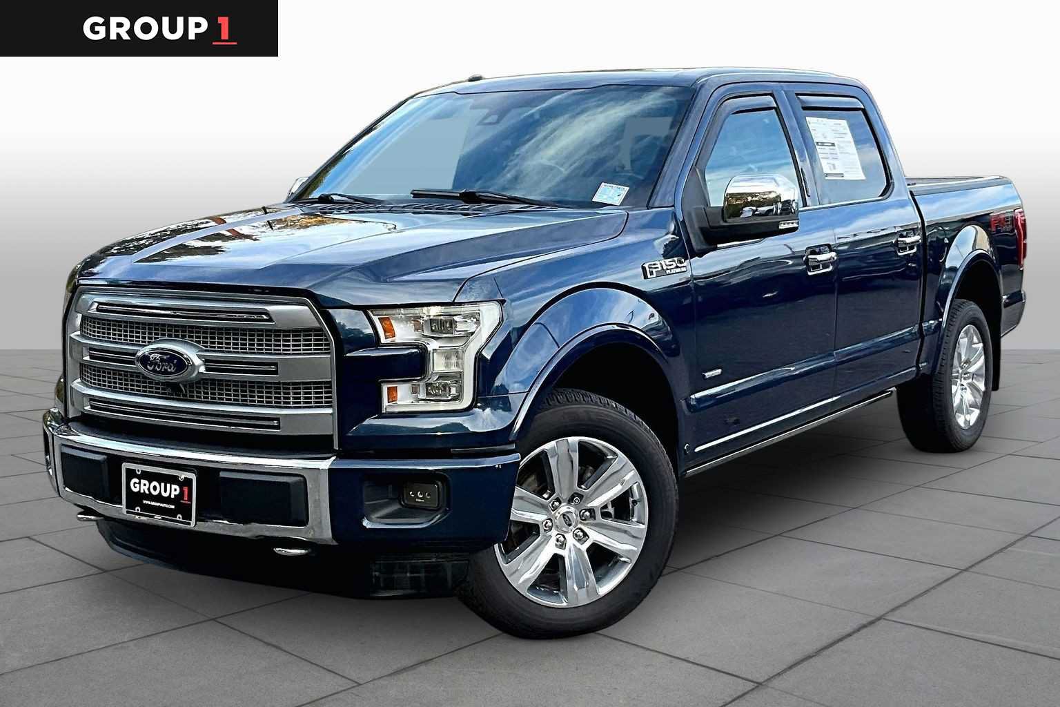 Used 2015 Ford F150 Platinum w/ Equipment Group 701A Luxury AWD/4WD image 1