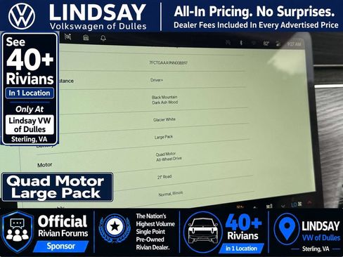 Used 2022 Rivian R1T Adventure AWD/4WD image 26