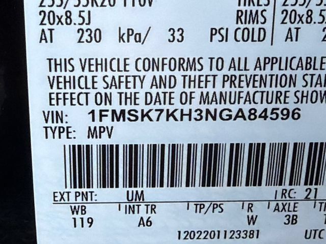 Used 2022 Ford Explorer ST-Line w/ Class IV Trailer Tow Package RWD image 34