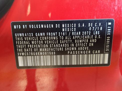 Used 2019 Volkswagen Jetta S FWD image 33