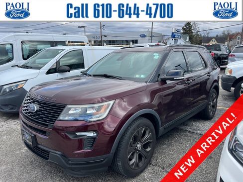 Used 2018 Ford Explorer Sport w/ Equipment Group 401A image 1
