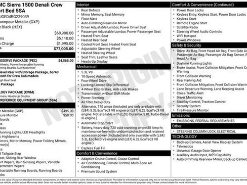 Used 2024 GMC Sierra 1500 Denali w/ Denali Reserve Package image 45