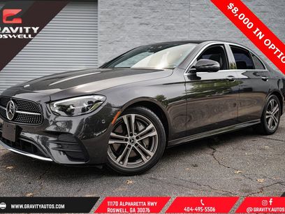 Used 2021 Mercedes-Benz E 350 4MATIC Sedan w/ Premium Package