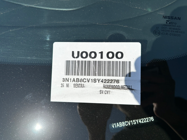 Used 2025 Nissan Sentra SV FWD image 39