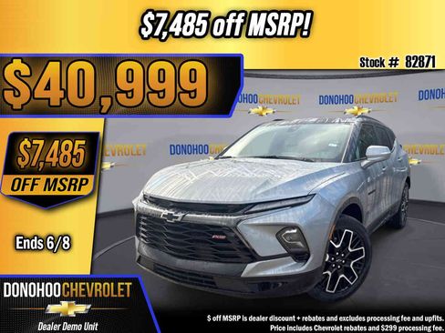 New 2026 Chevrolet Blazer RS FWD image 1