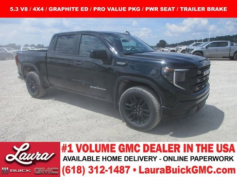 New 2026 GMC Sierra 1500 Pro w/ Graphite Edition AWD/4WD image 1