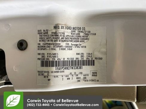 Used 2007 Ford Focus SE image 30