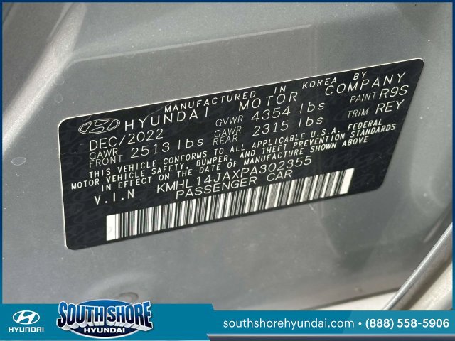 Certified 2023 Hyundai Sonata SEL w/ Convenience Package FWD image 39