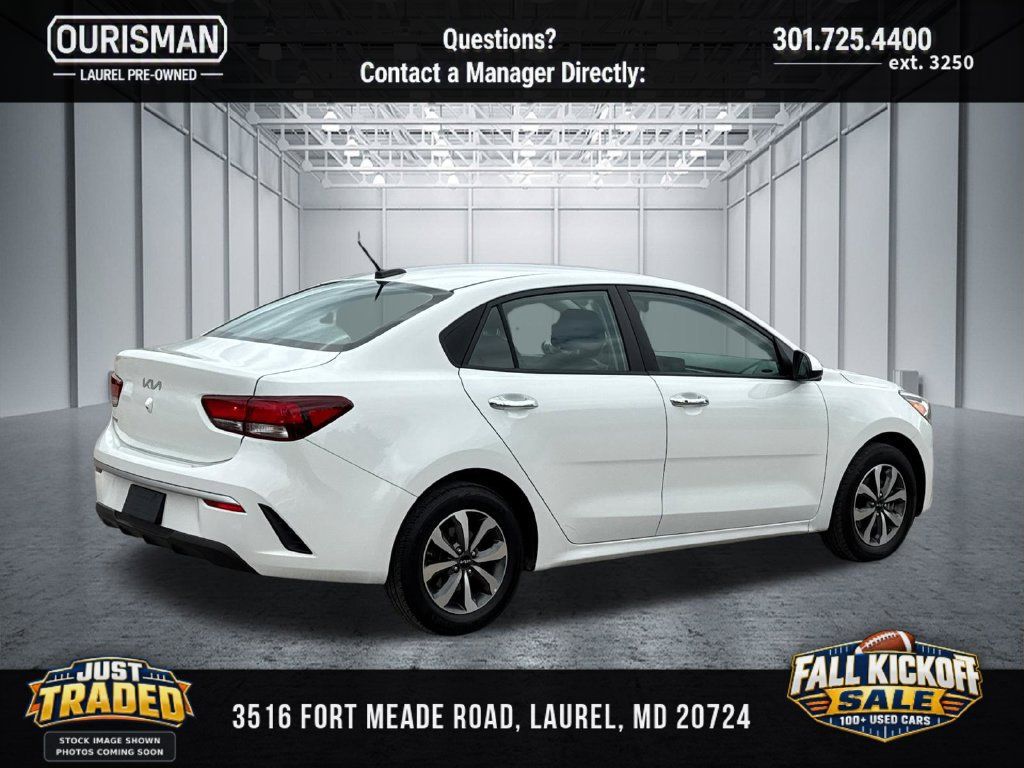 Used 2023 Kia Rio S w/ Technology Package FWD image 2