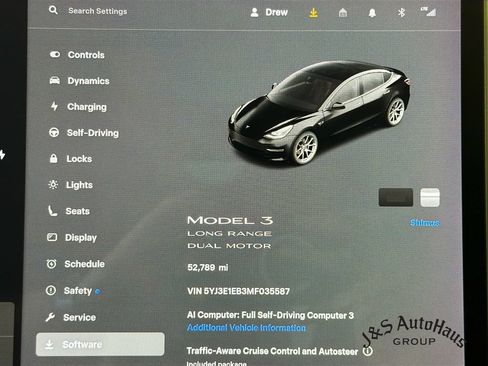 Used 2021 Tesla Model 3 Long Range AWD/4WD image 15