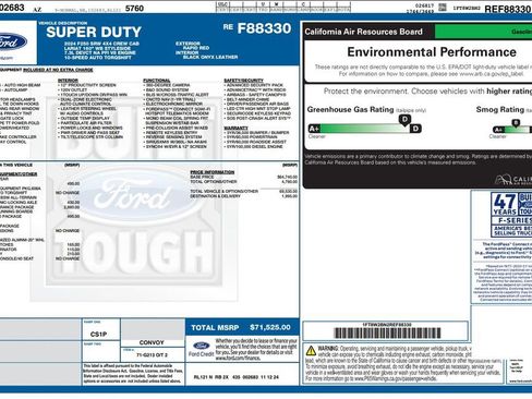 Used 2024 Ford F250 Lariat w/ Sport Appearance Package image 4