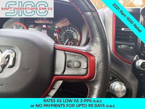 Used 2021 RAM 1500 Rebel w/ Leather & Sound Group AWD/4WD image 13