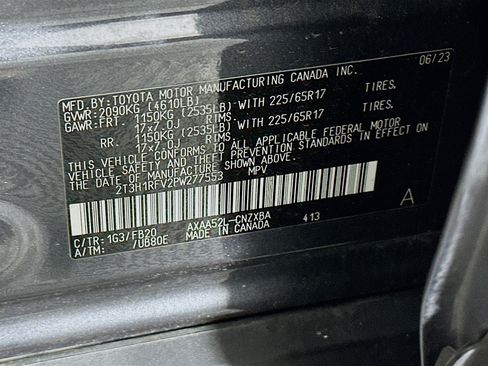 Used 2023 Toyota RAV4 LE FWD image 12