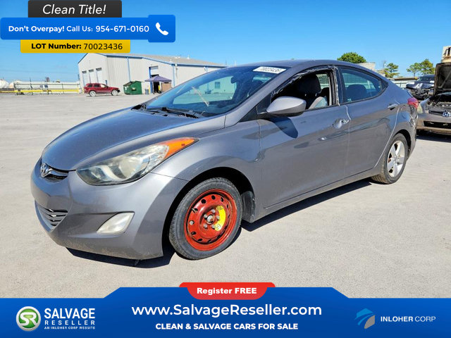 Used 2013 Hyundai Elantra GLS w/ Preferred Pkg FWD image 1