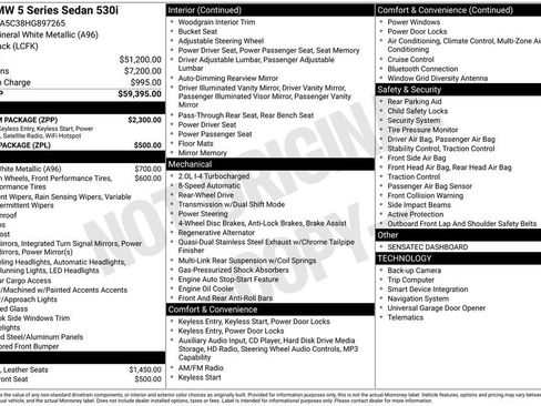 Used 2017 BMW 530i image 26