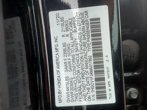 Used 2021 Honda Accord Sport image 32